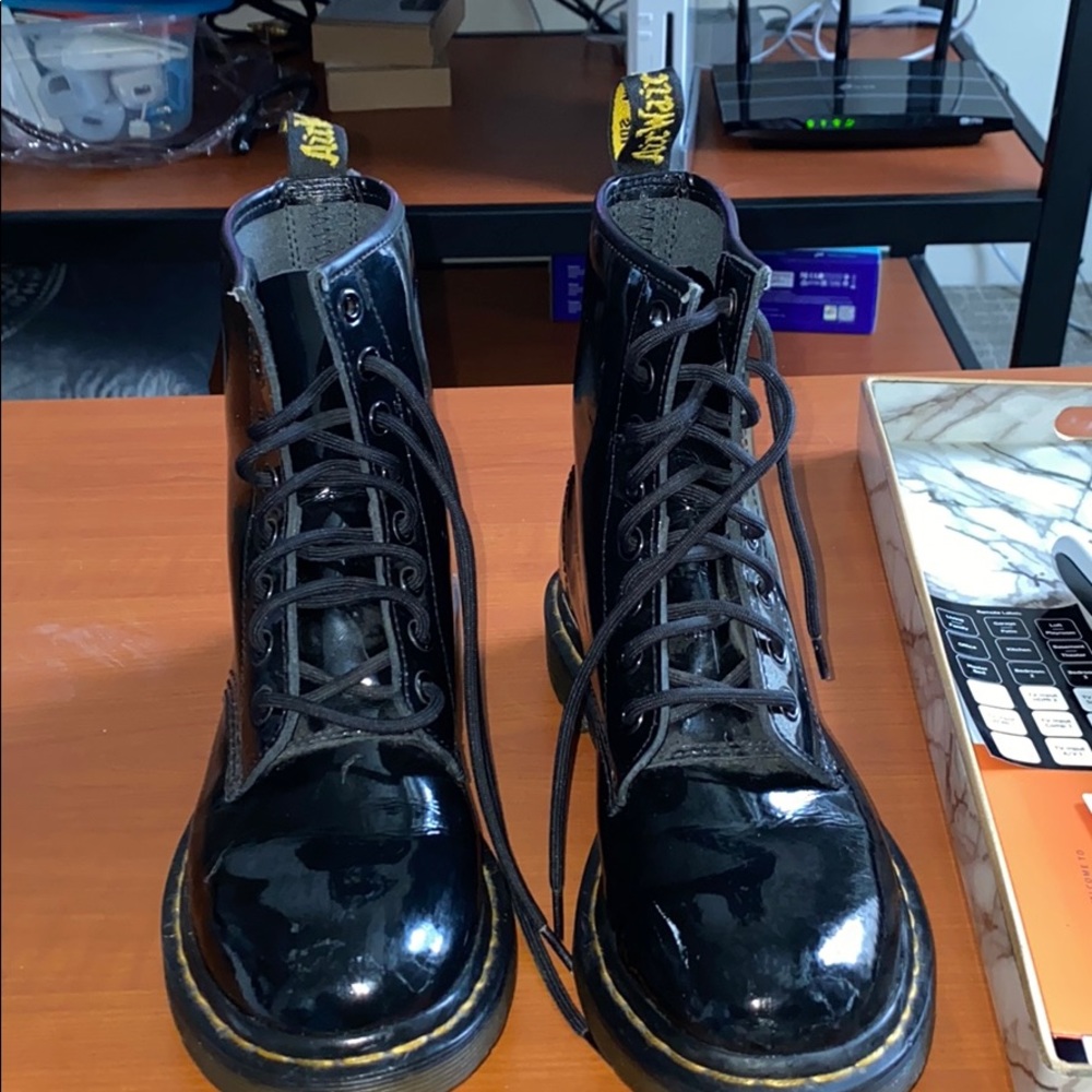 Shiny doc martens